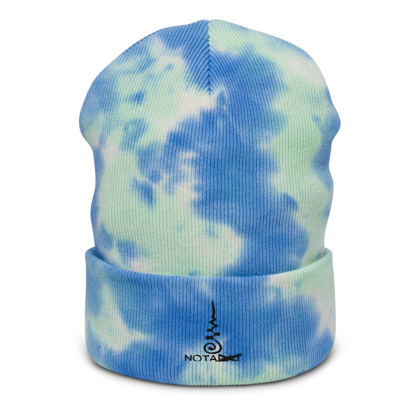 Tie-dye "Om" beanie