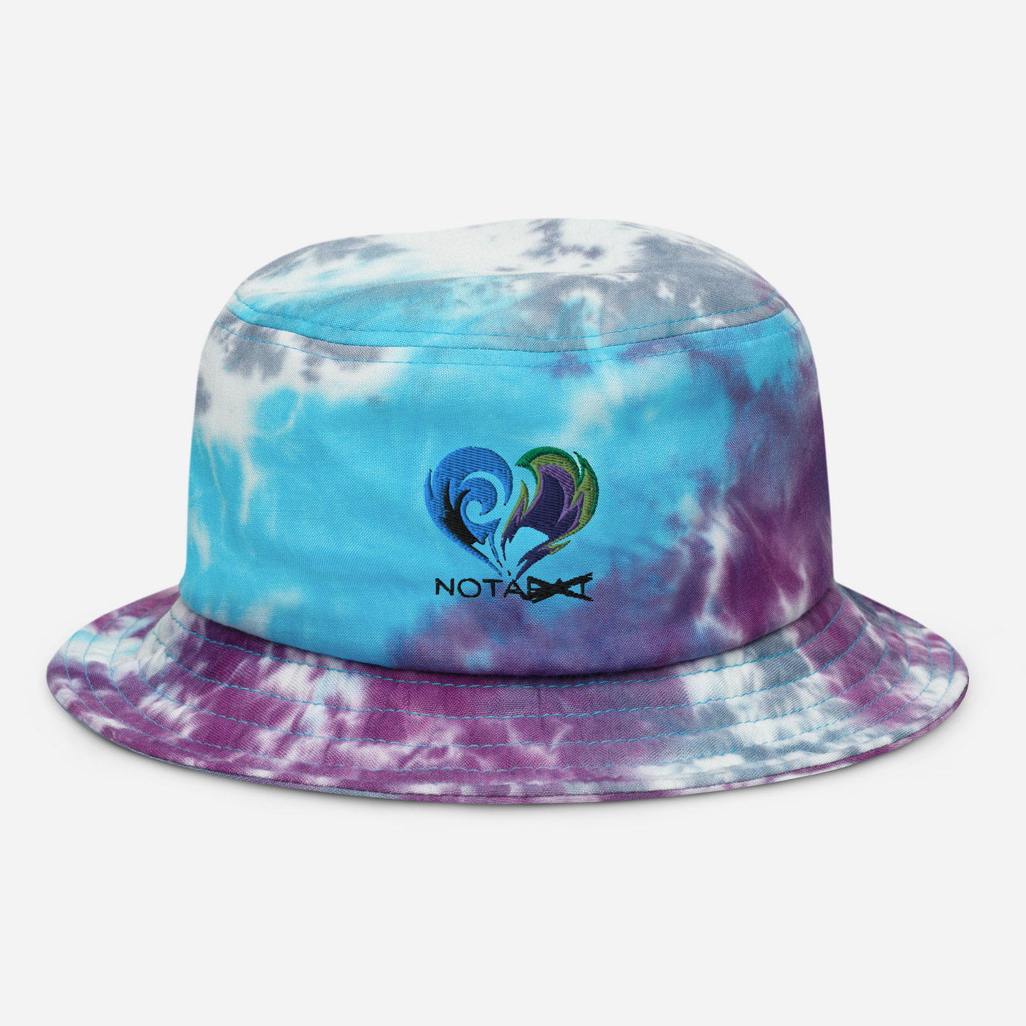 Notarat twin flames Tie-dye bucket hat