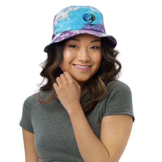 Notarat twin flames Tie-dye bucket hat