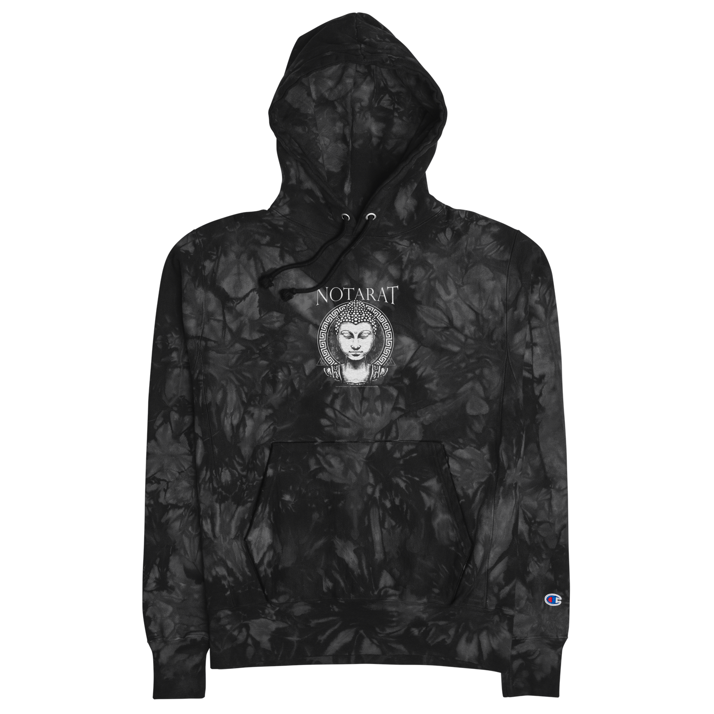 Notarat x Perio J. Unisex Champion tie-dye hoodie