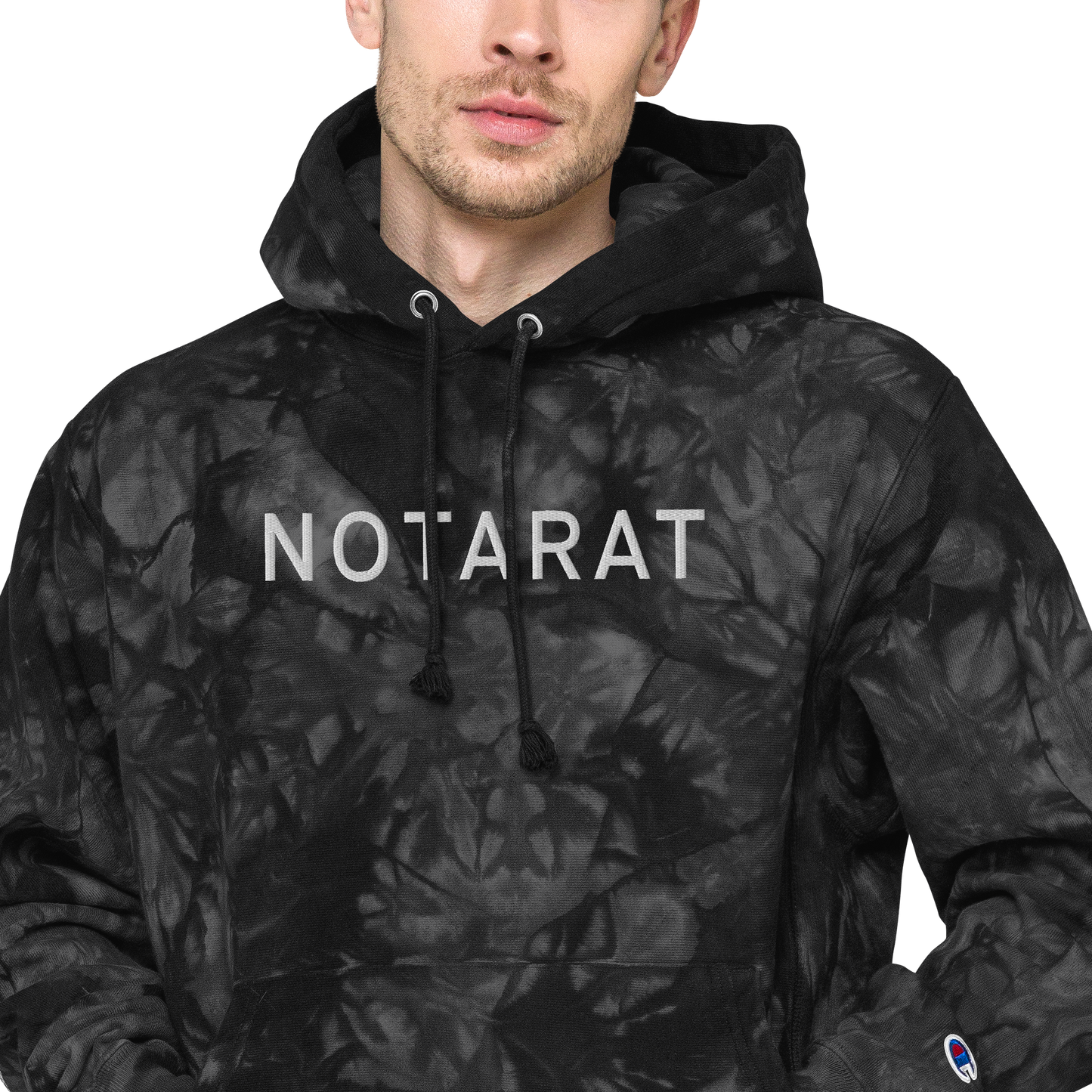 Notarat Unisex Champion tie-dye hoodie