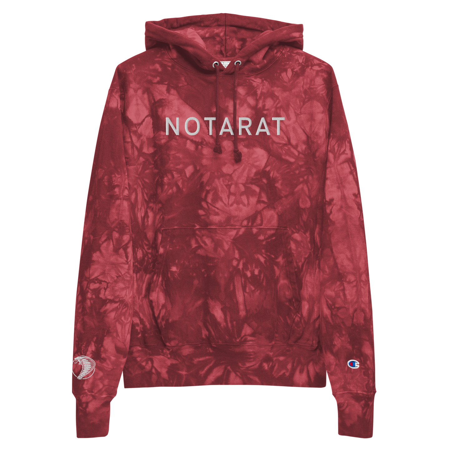 Notarat Unisex Champion tie-dye hoodie