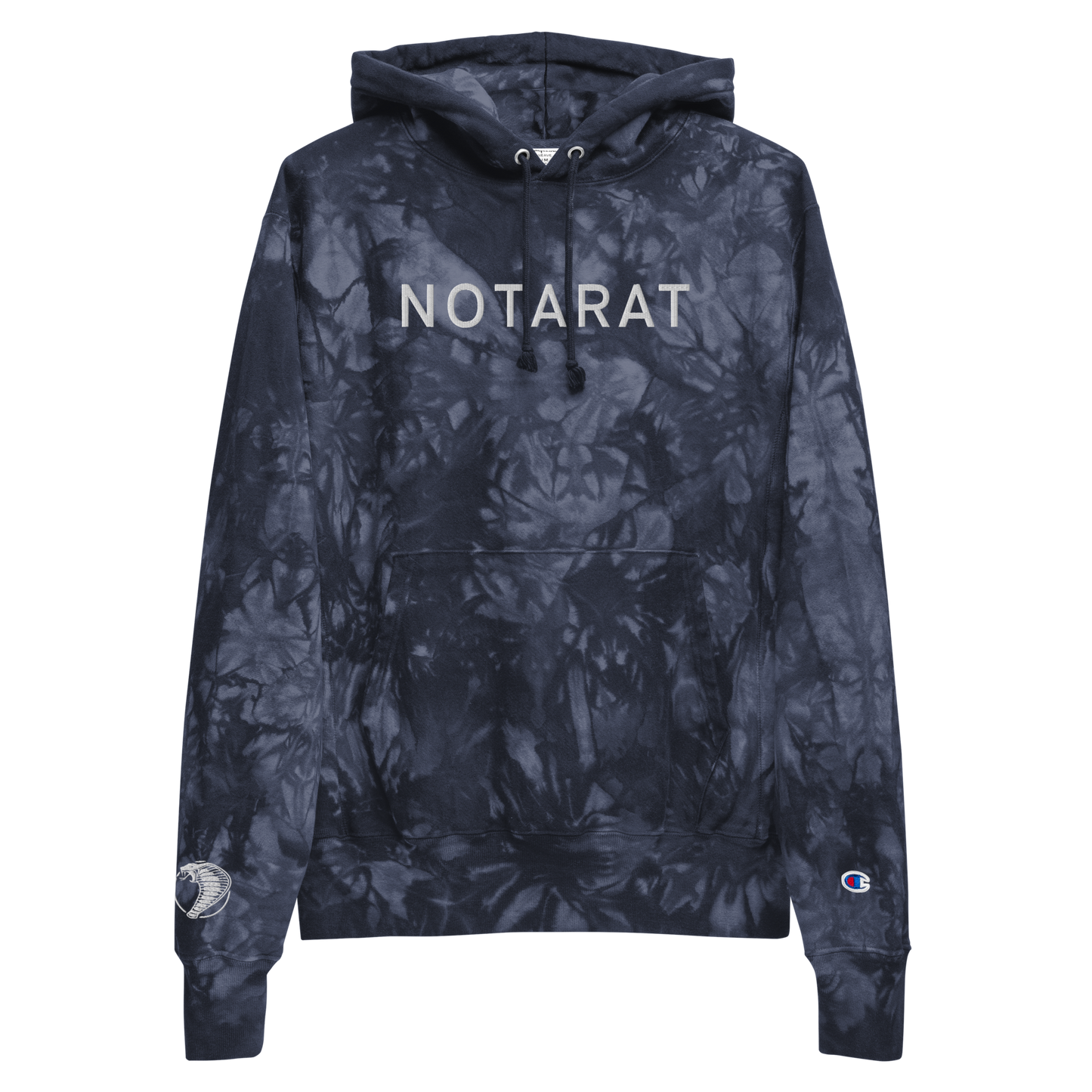 Notarat Unisex Champion tie-dye hoodie