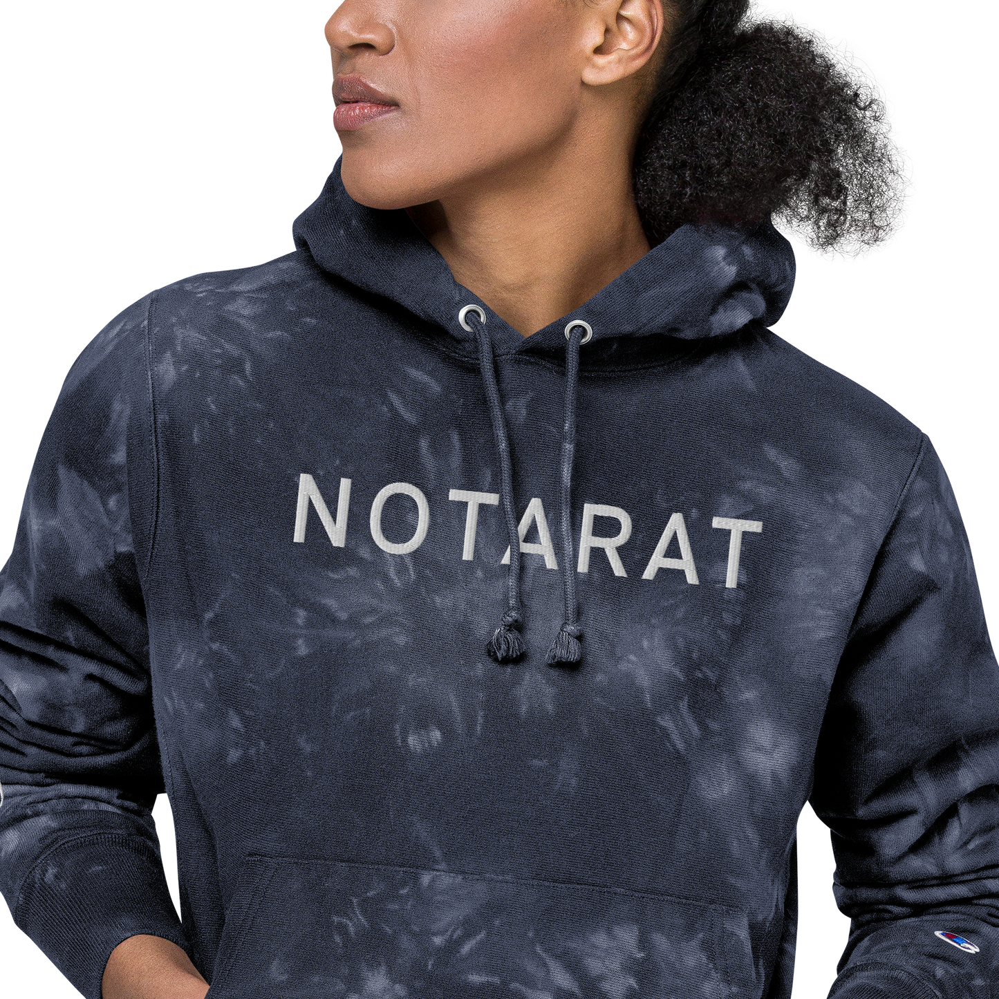 Notarat Unisex Champion tie-dye hoodie