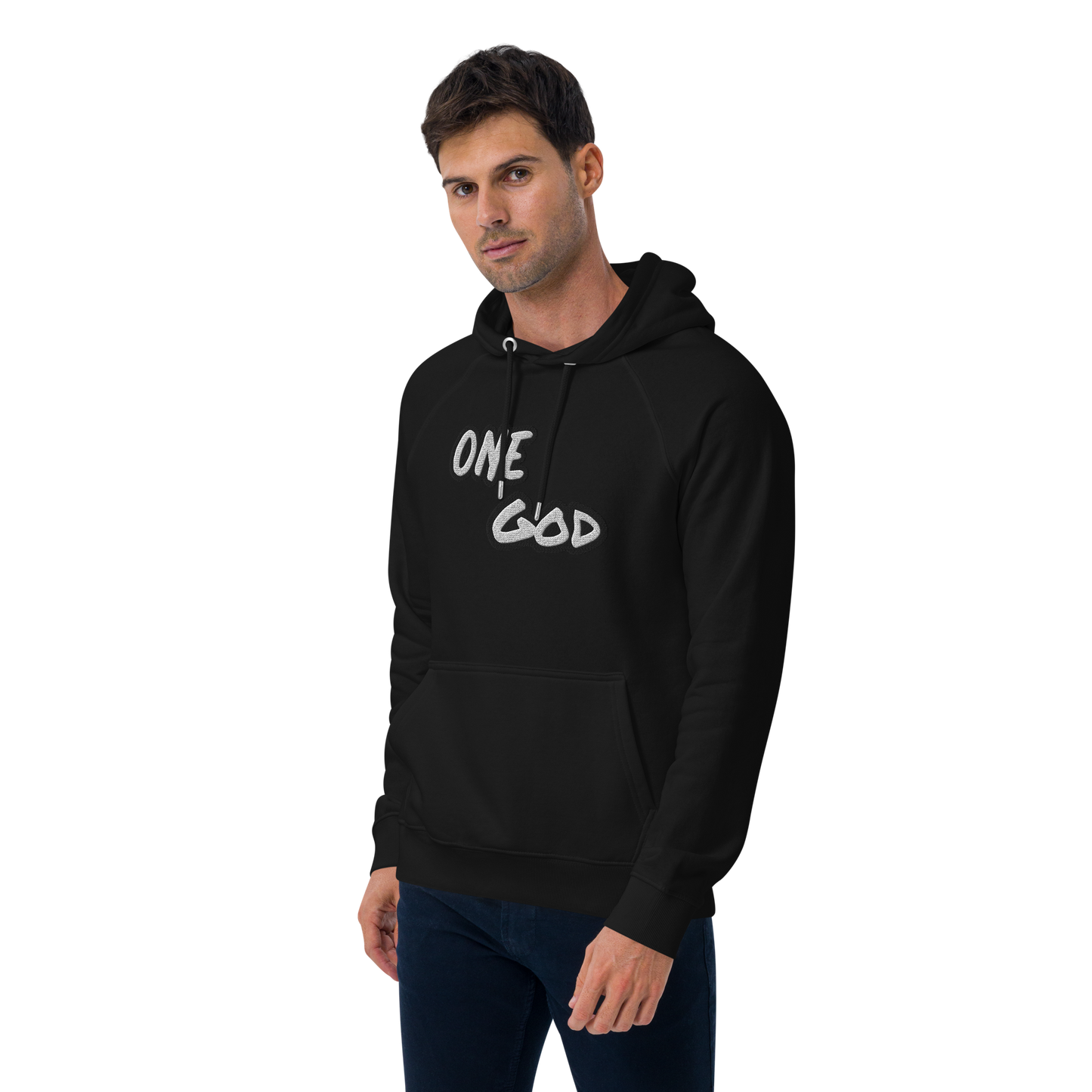 Unisex eco "One God" hoodie