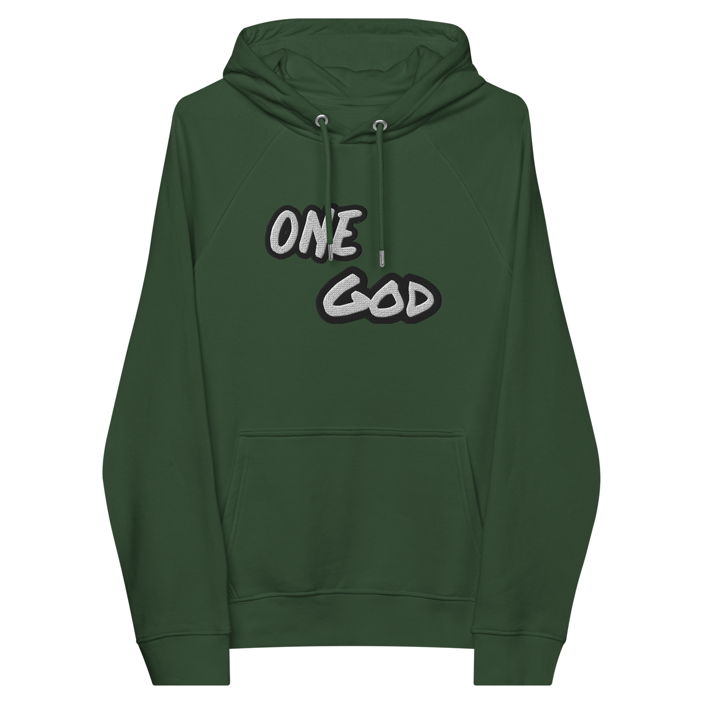 Unisex eco "One God" hoodie