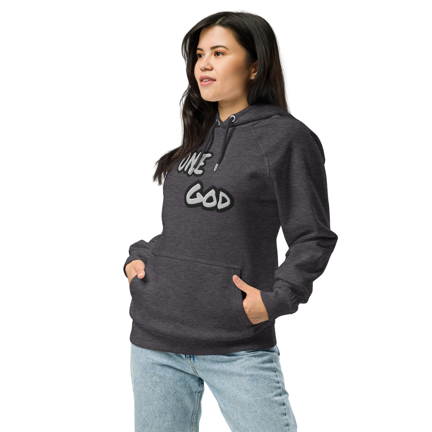 Unisex eco "One God" hoodie