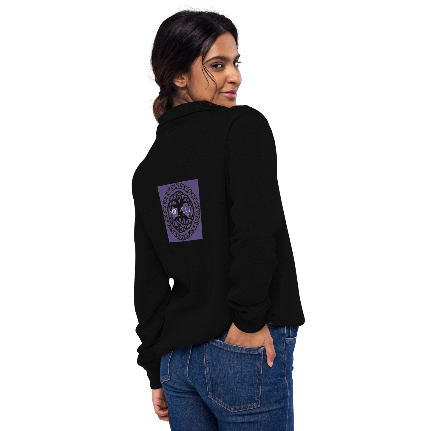 Unisex twin flame/ Tree of life fleece pullover