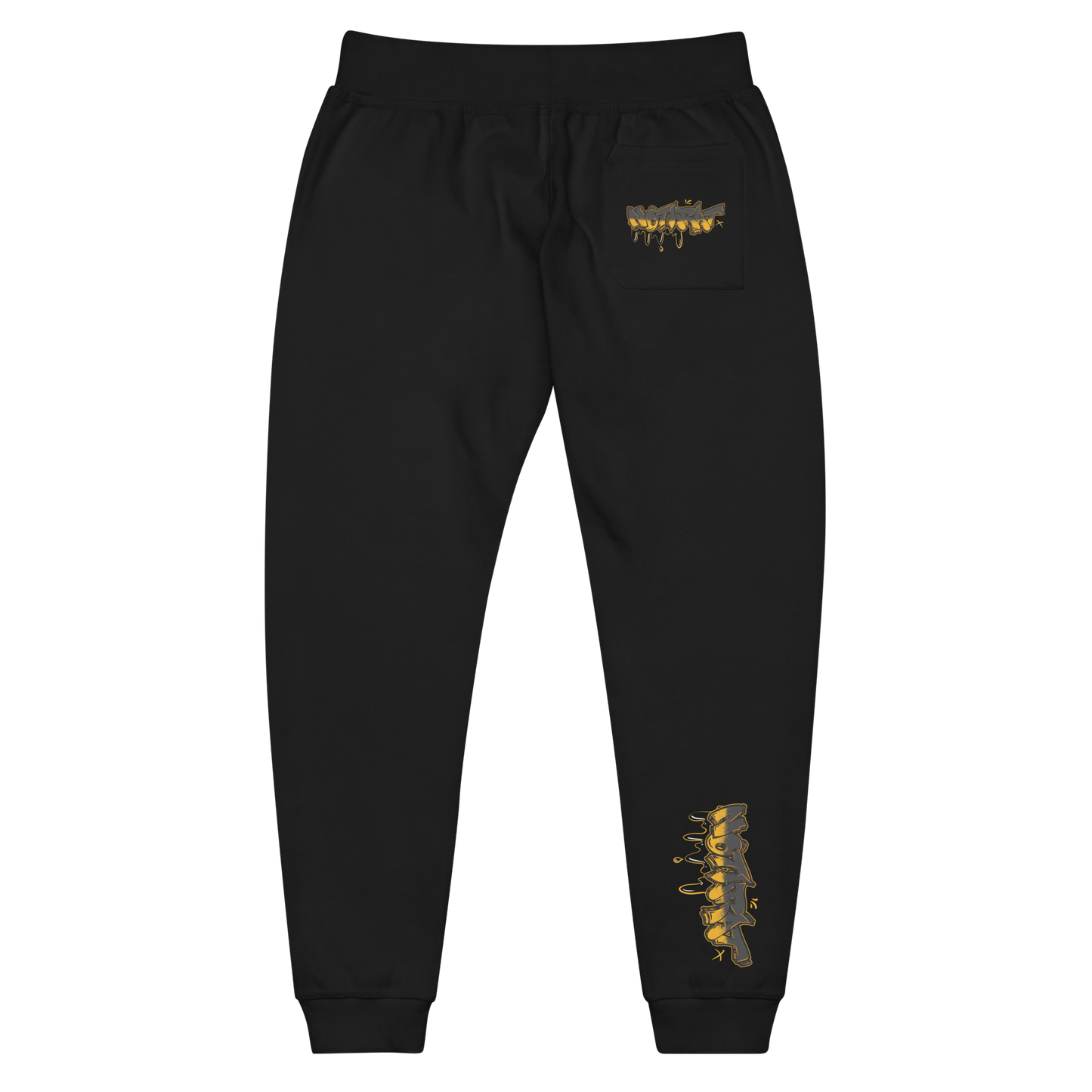 Notarat Unisex fleece "Notaffiti Gold" sweatpants