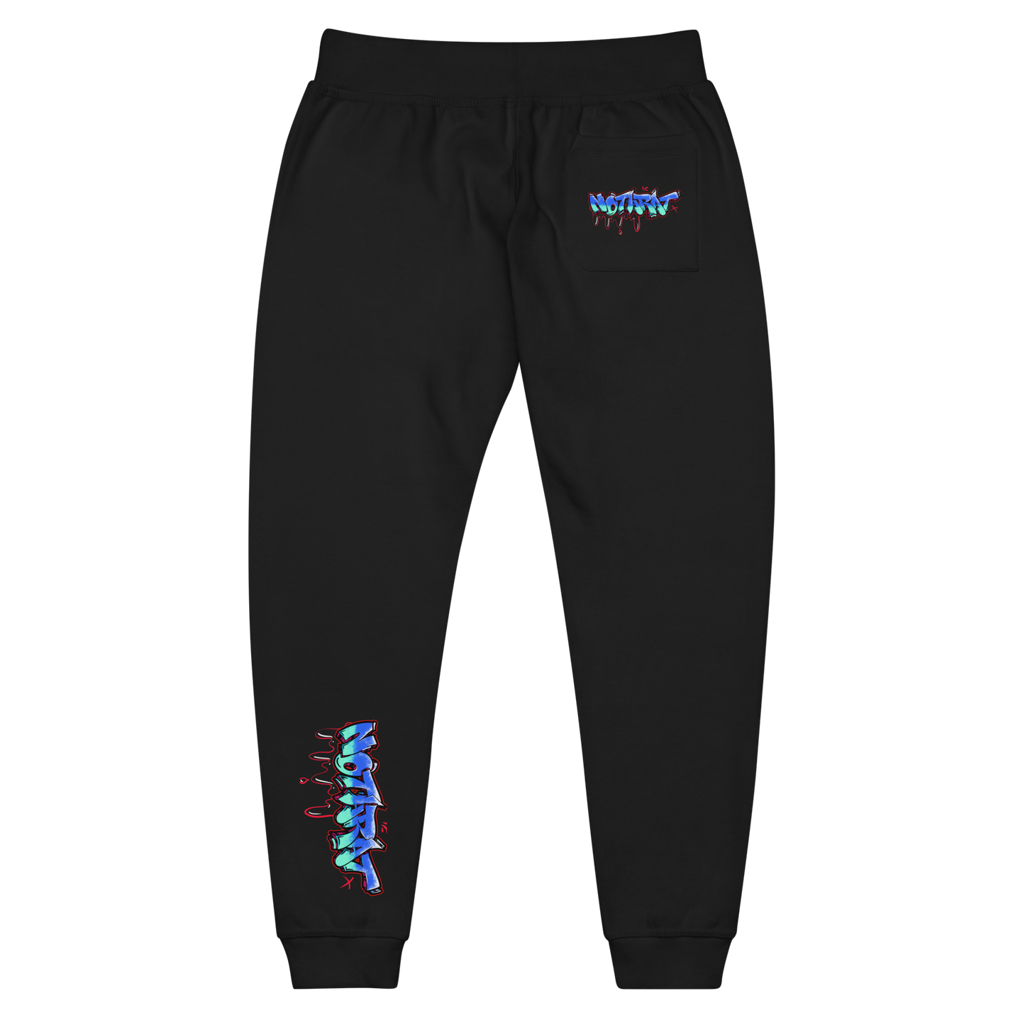 Notarat Unisex fleece "Notaffiti Blue" sweatpants