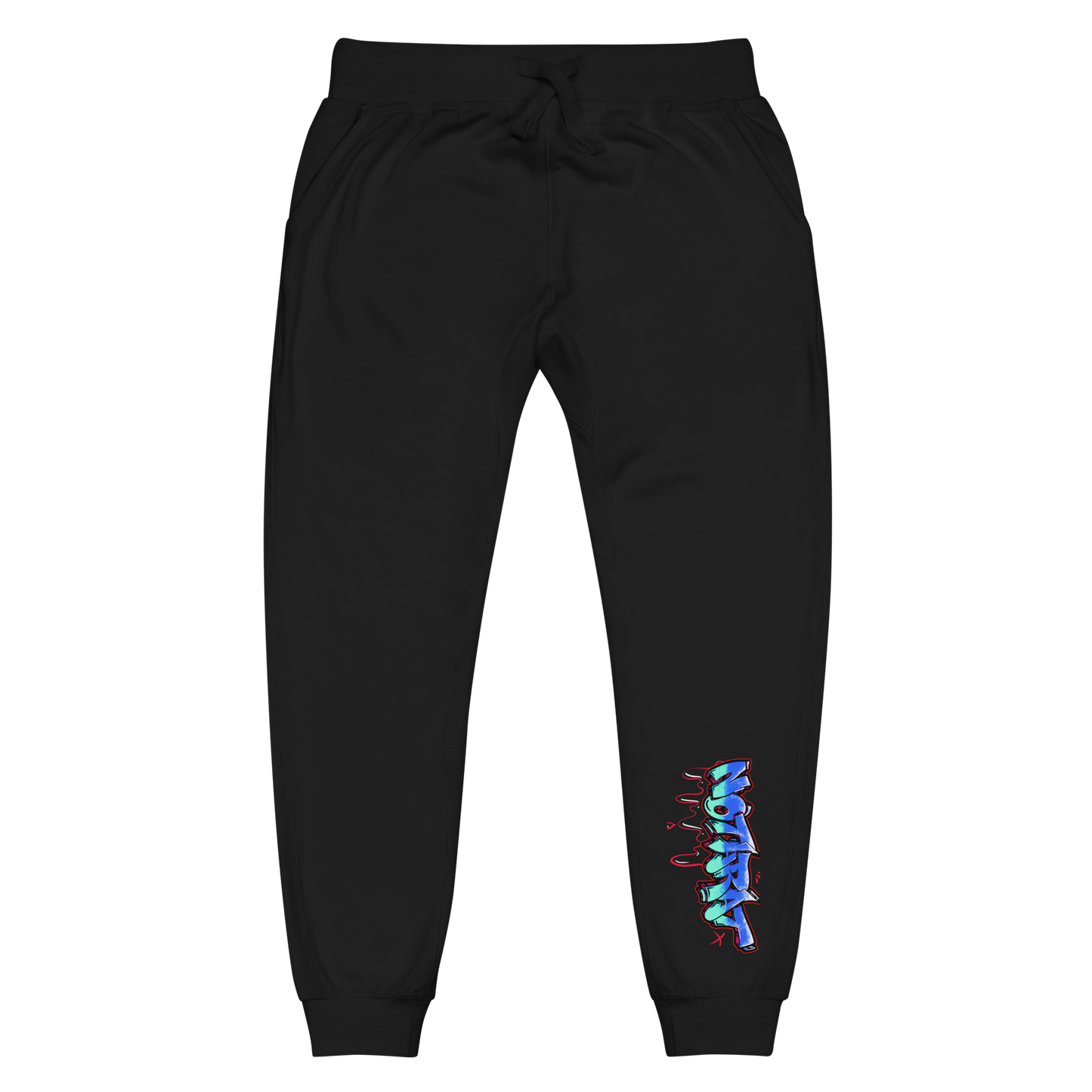 Notarat Unisex fleece "Notaffiti Blue" sweatpants