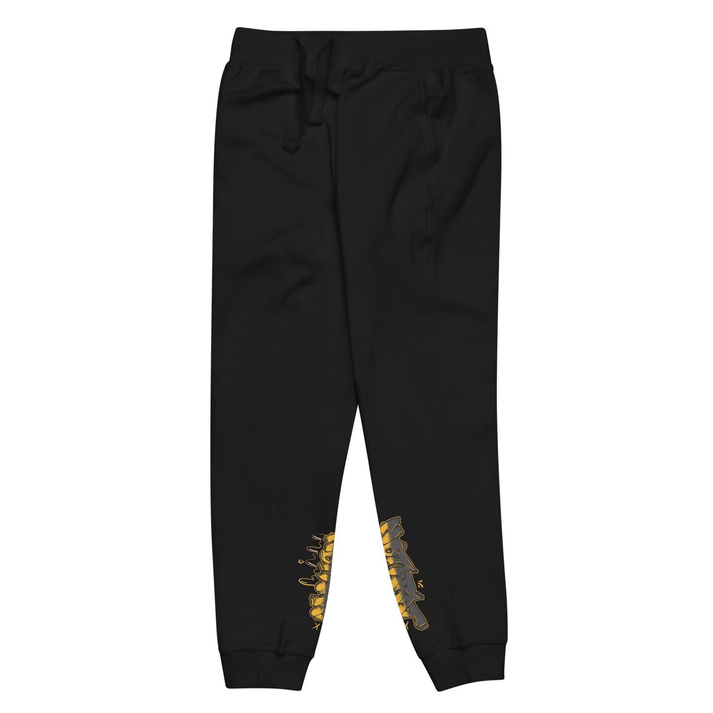 Notarat Unisex fleece "Notaffiti Gold" sweatpants