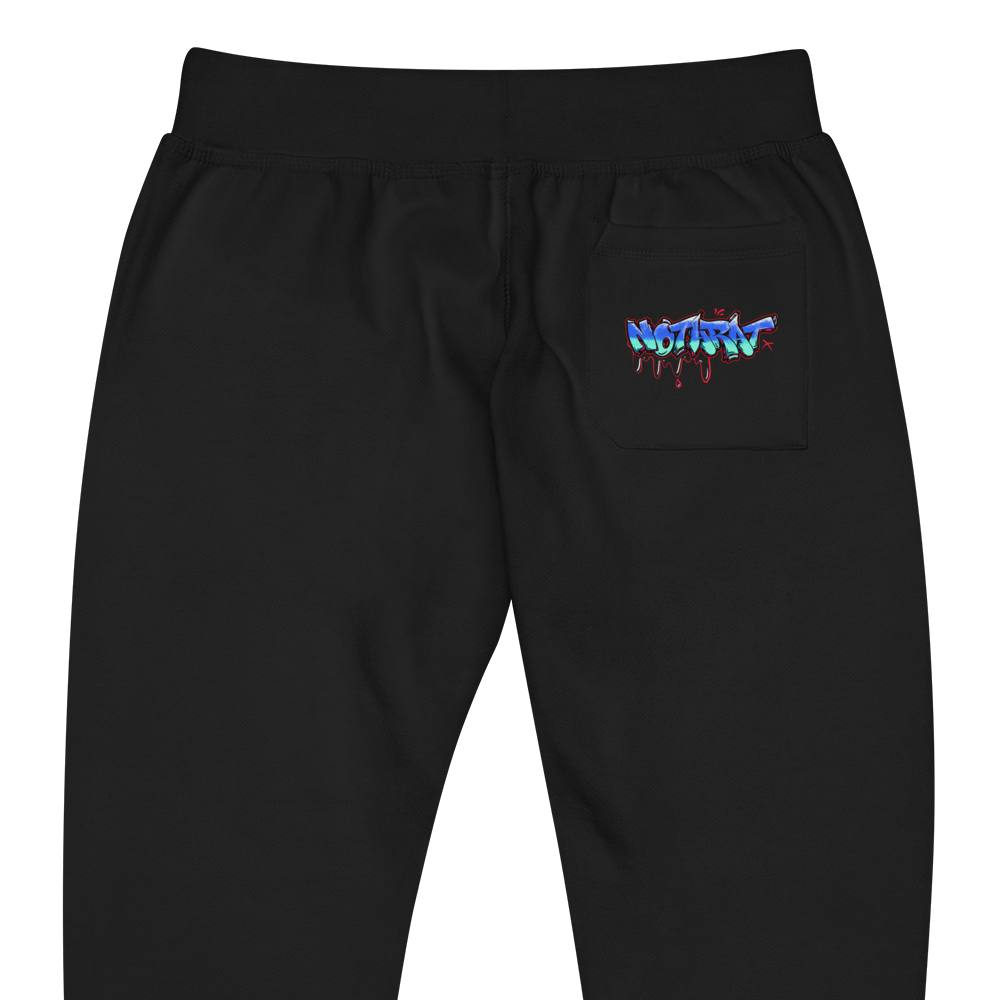 Notarat Unisex fleece "Notaffiti Blue" sweatpants