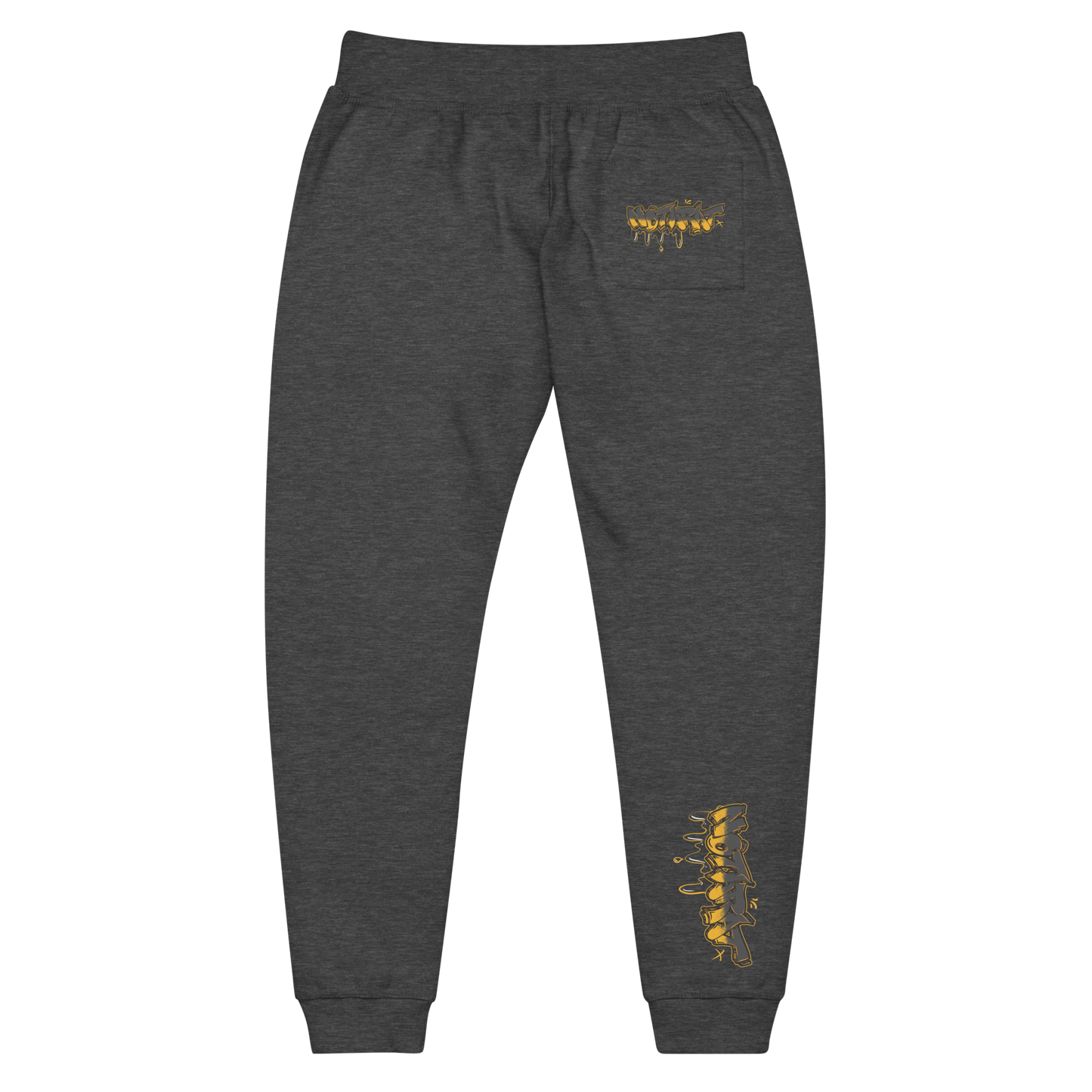 Notarat Unisex fleece "Notaffiti Gold" sweatpants