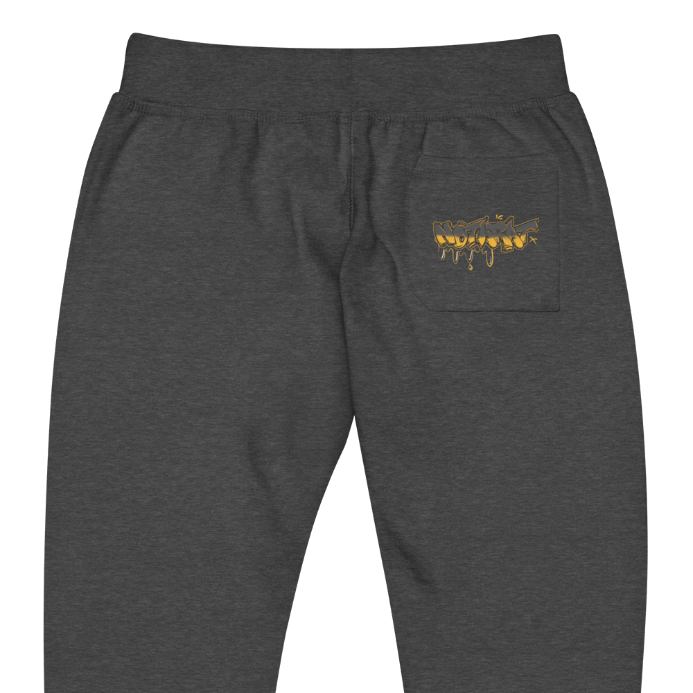 Notarat Unisex fleece "Notaffiti Gold" sweatpants