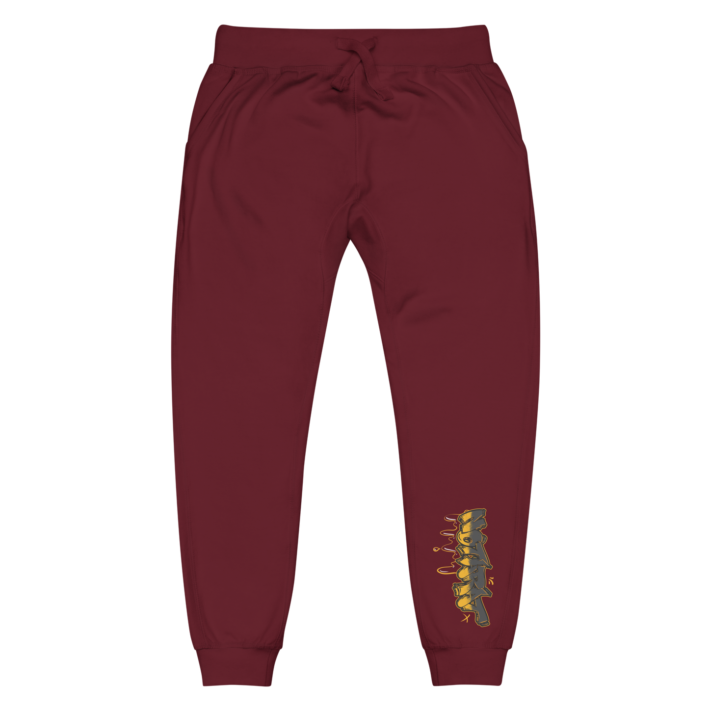 Notarat Unisex fleece "Notaffiti Gold" sweatpants