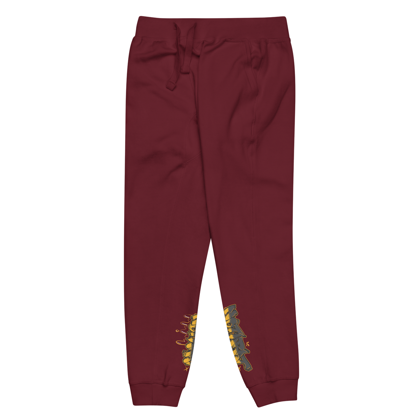 Notarat Unisex fleece "Notaffiti Gold" sweatpants