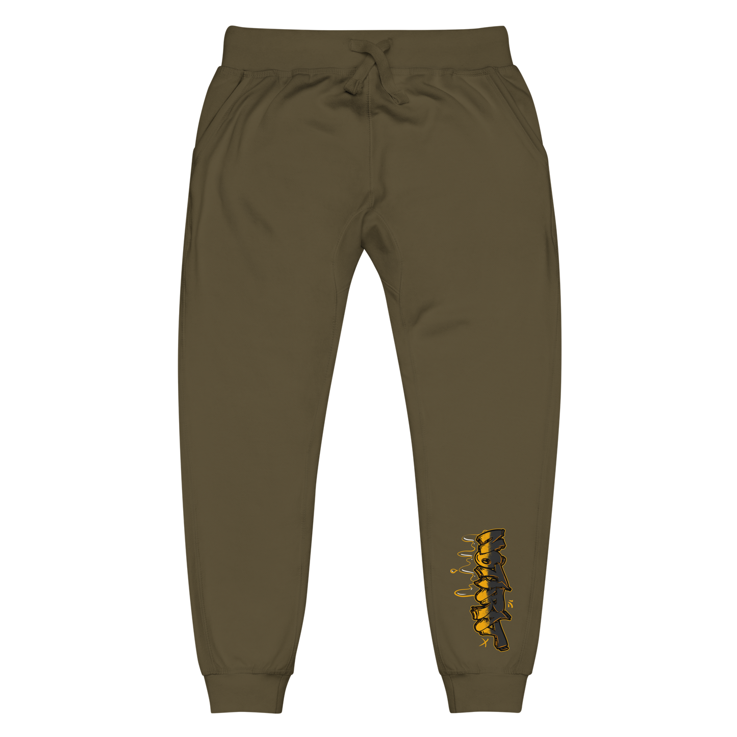 Notarat Unisex fleece "Notaffiti Gold" sweatpants