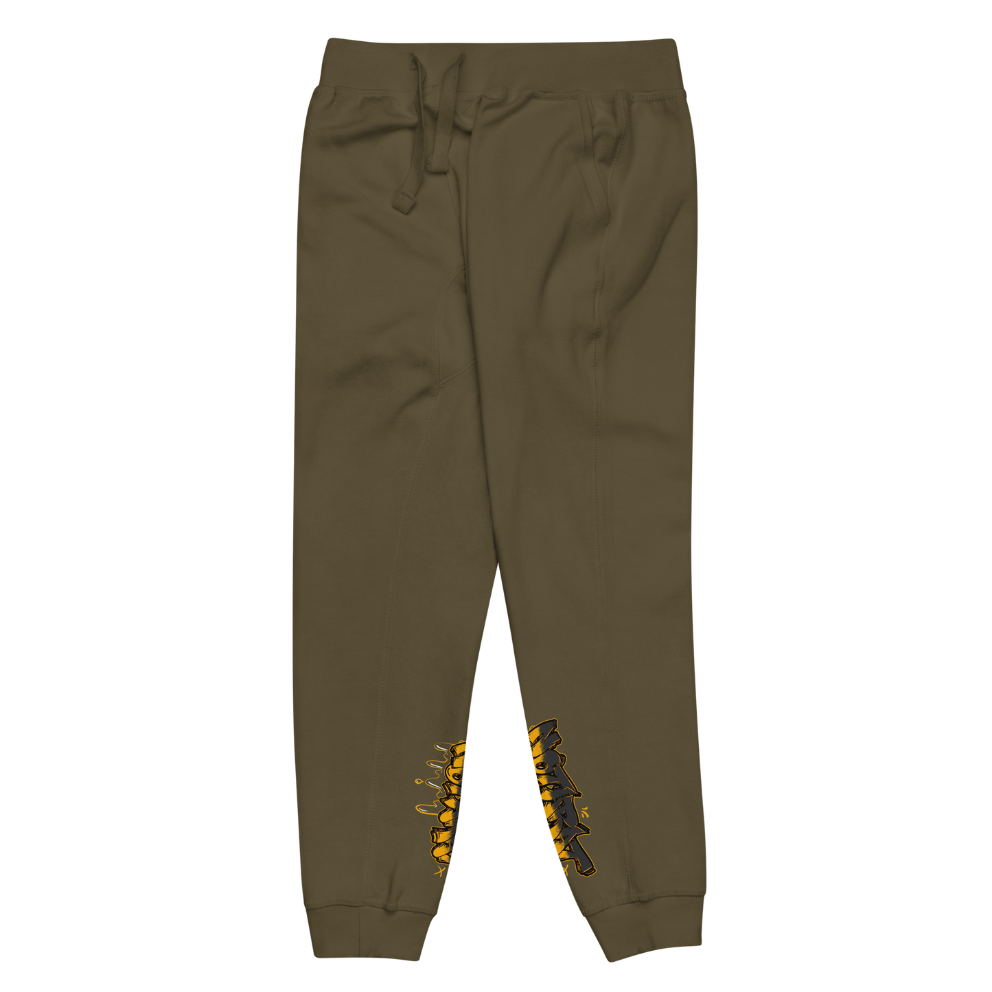 Notarat Unisex fleece "Notaffiti Gold" sweatpants