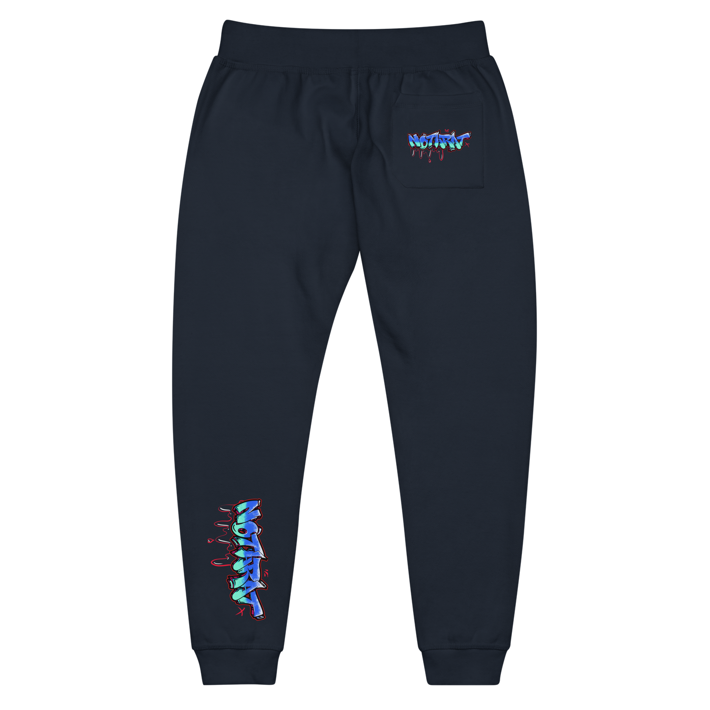 Notarat Unisex fleece "Notaffiti Blue" sweatpants