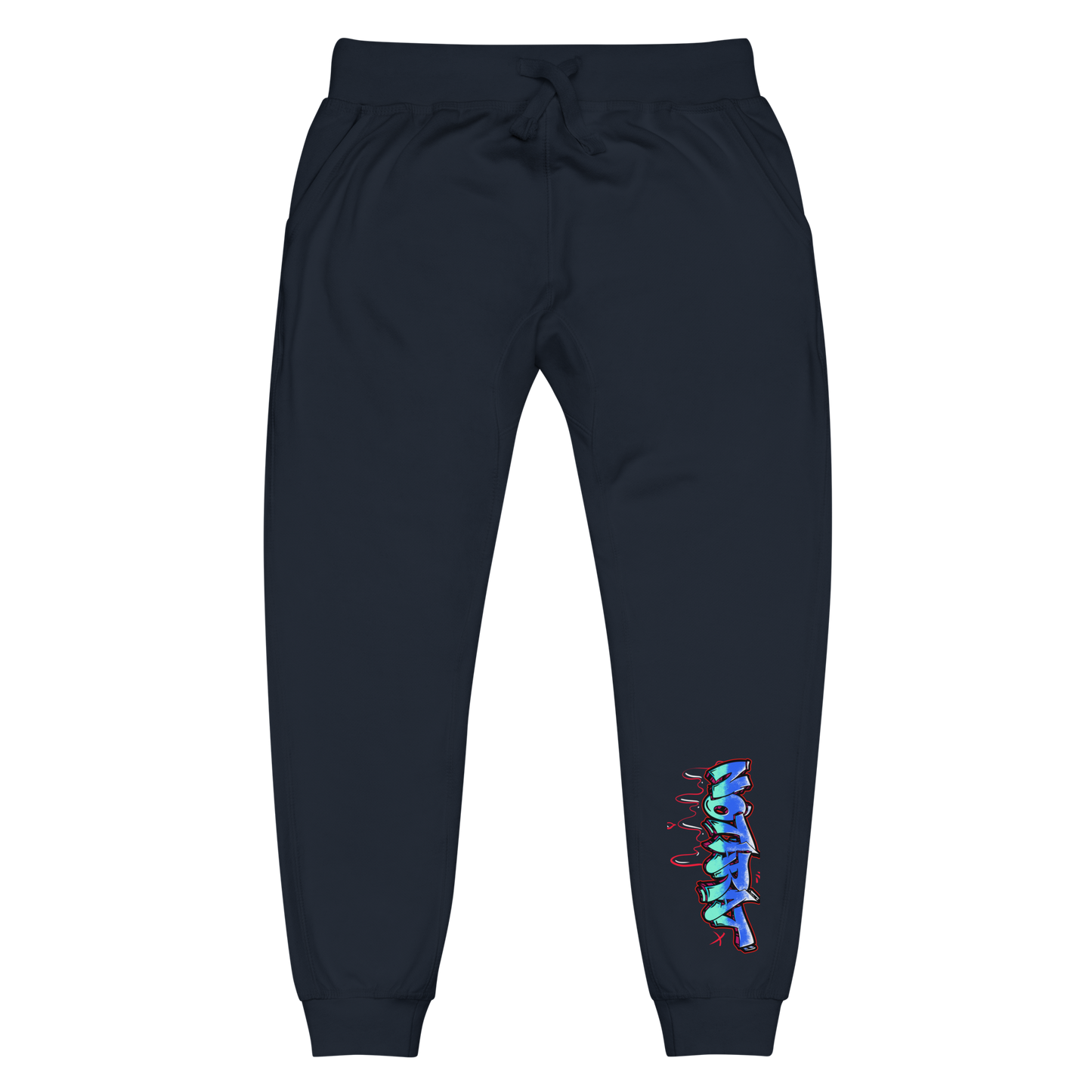 Notarat Unisex fleece "Notaffiti Blue" sweatpants