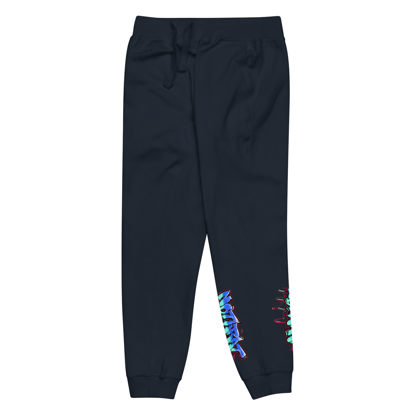 Notarat Unisex fleece "Notaffiti Blue" sweatpants