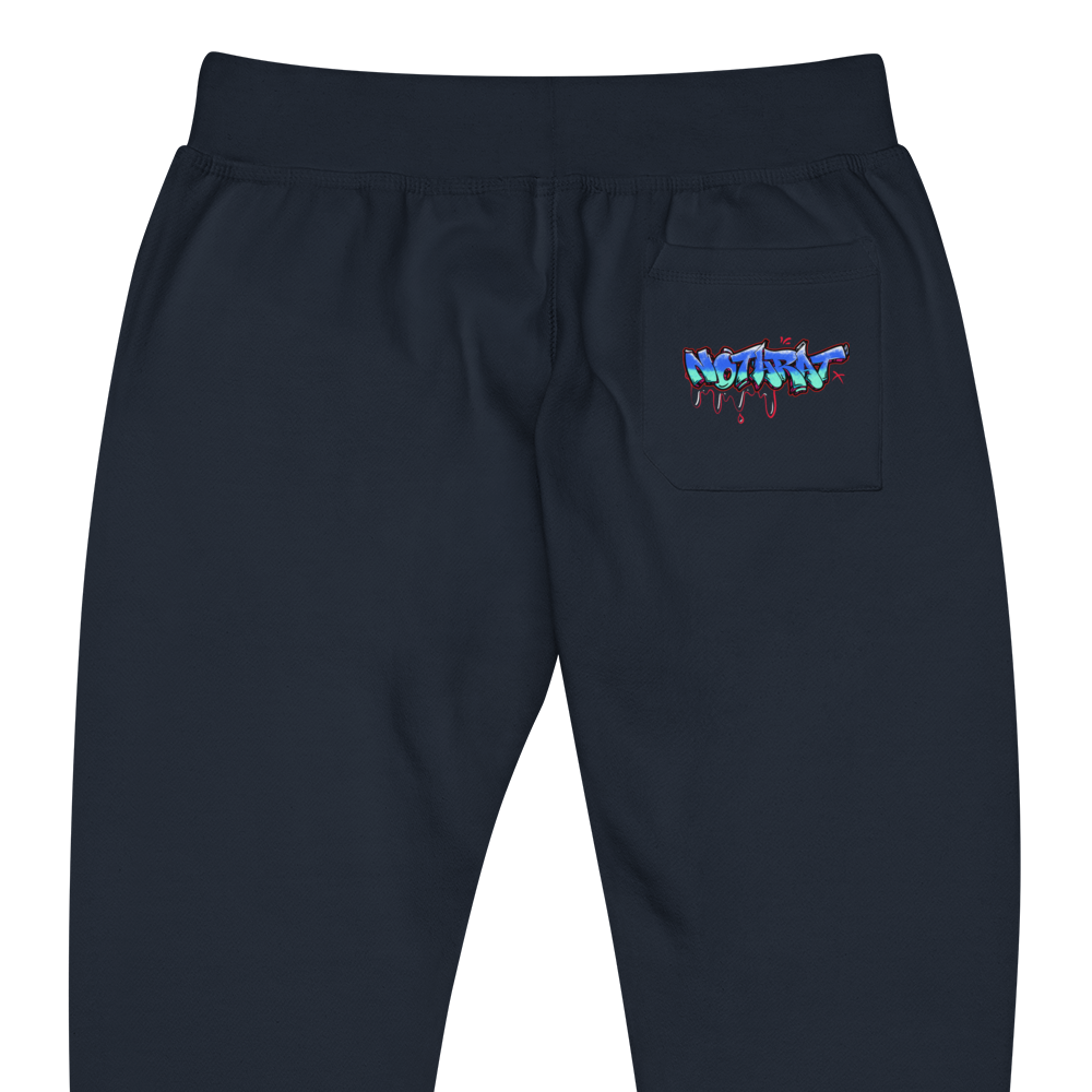 Notarat Unisex fleece "Notaffiti Blue" sweatpants