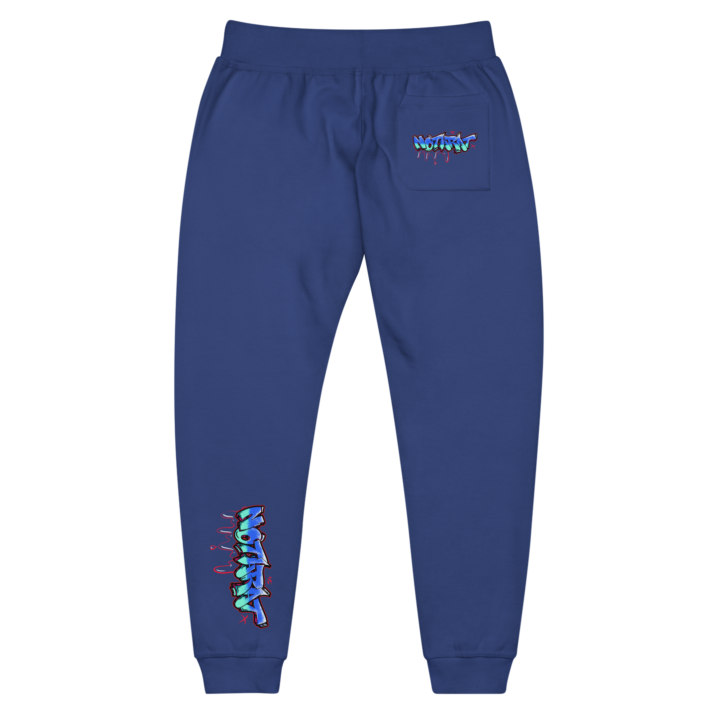 Notarat Unisex fleece "Notaffiti Blue" sweatpants