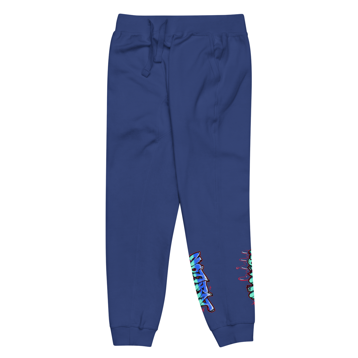 Notarat Unisex fleece "Notaffiti Blue" sweatpants