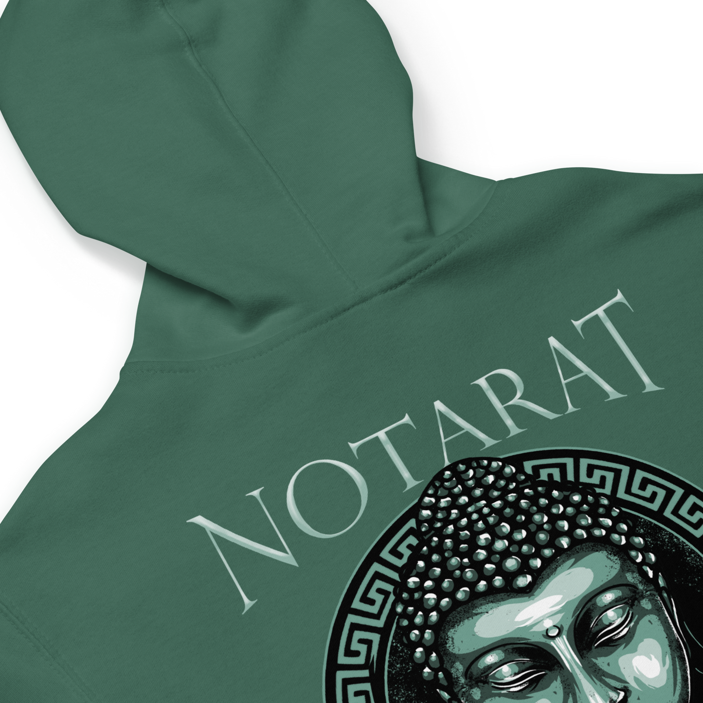 Notarat "Buddha" Unisex fleece zip up hoodie