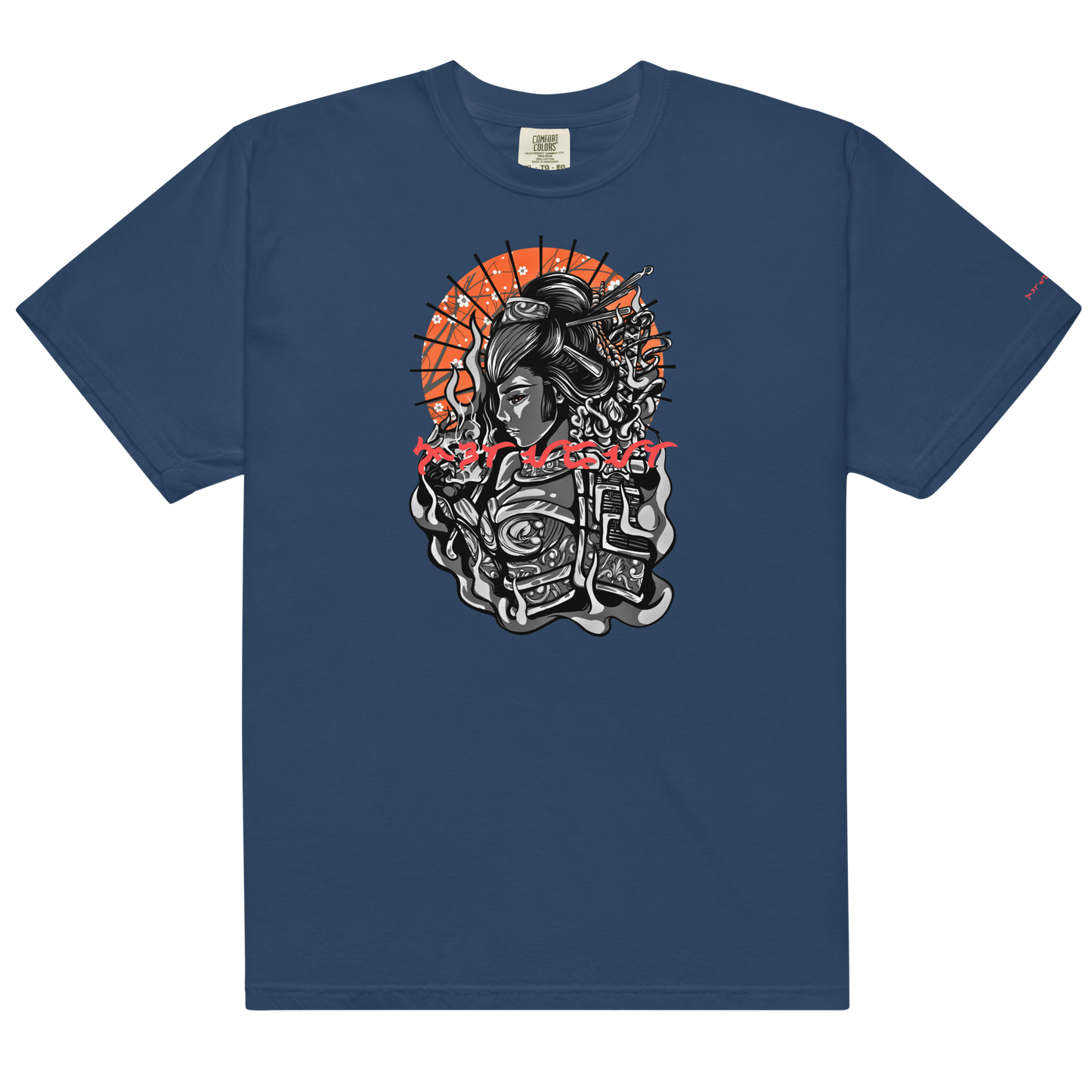 Notarat Unisex "Izanami" heavyweight t-shirt by: Perio J.