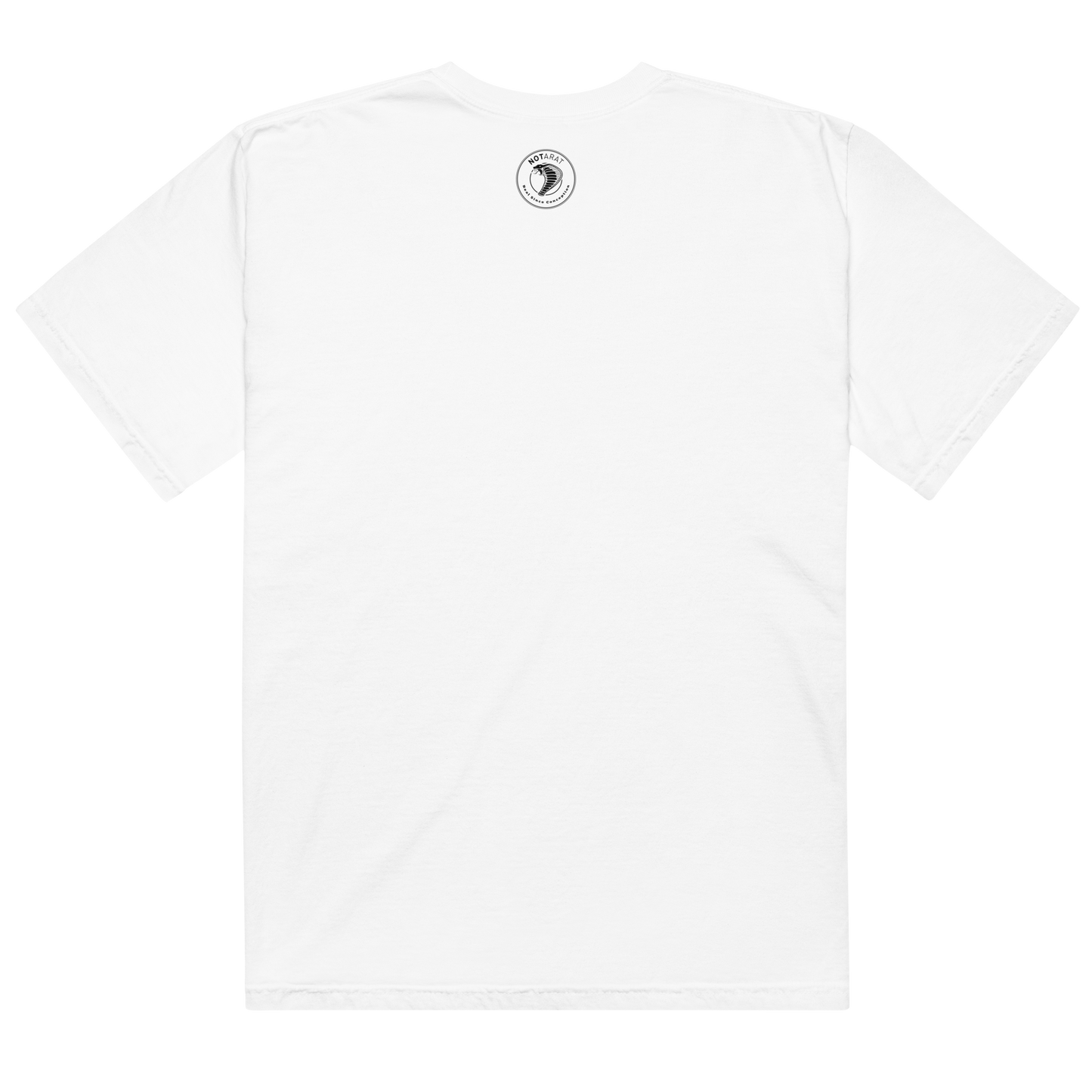 Notarat Unisex "Bombs Away" heavyweight White-Tee