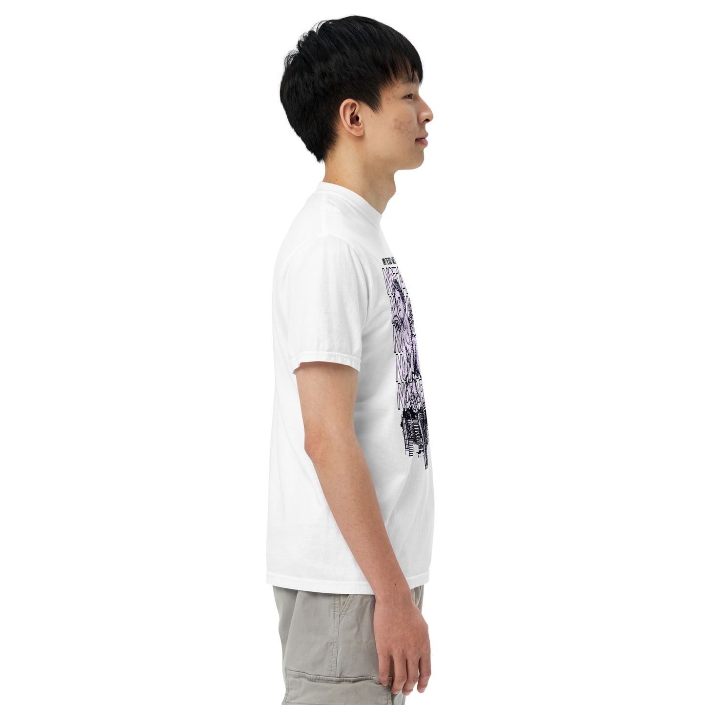 Notarat Unisex "bombs away" heavyweight t-shirt by: Perio J.