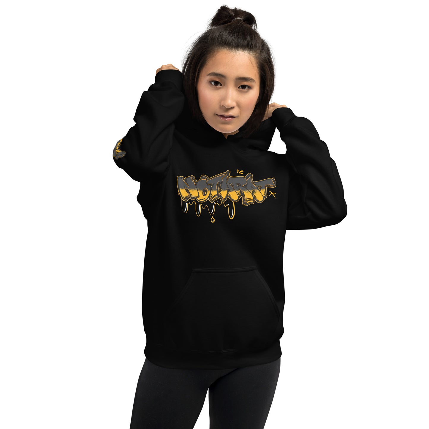 Notarat Unisex "Notaffiti Gold" Hoodie