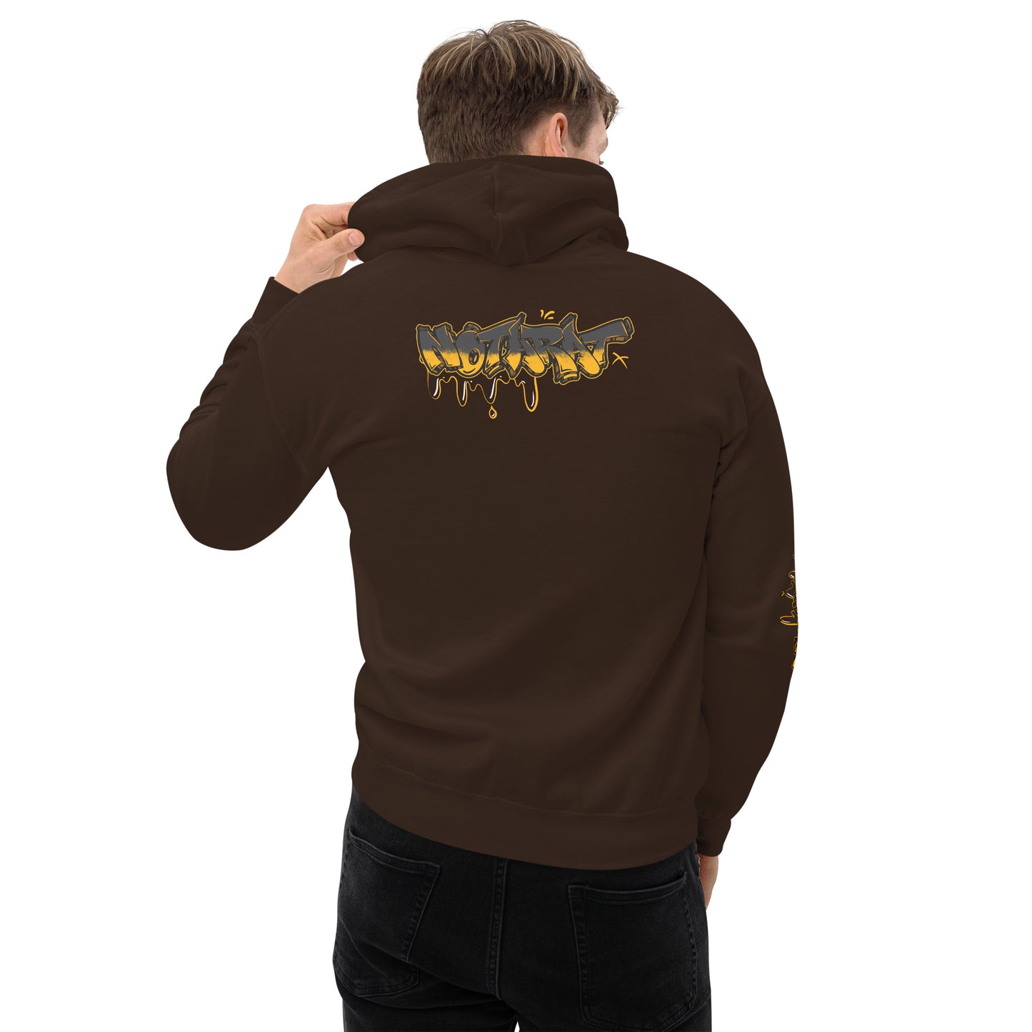 Notarat Unisex "Notaffiti Gold" Hoodie