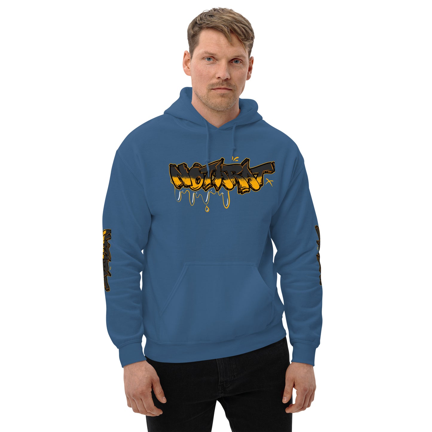 Notarat Unisex "Notaffiti Gold" Hoodie