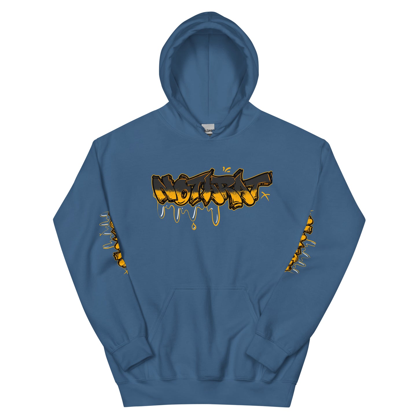 Notarat Unisex "Notaffiti Gold" Hoodie