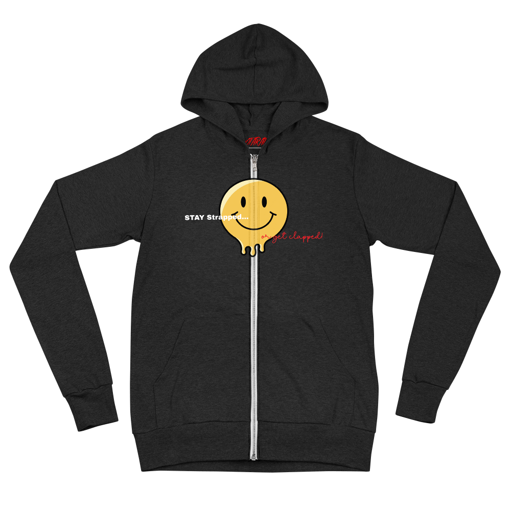 Notarat Unisex Stay strapped zip hoodie