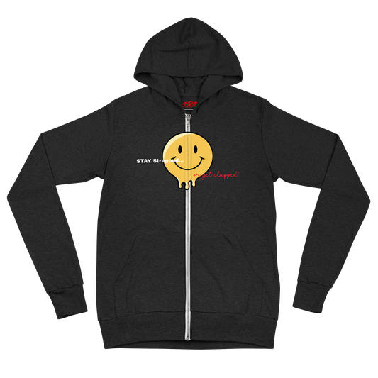 Notarat Unisex Stay strapped zip hoodie