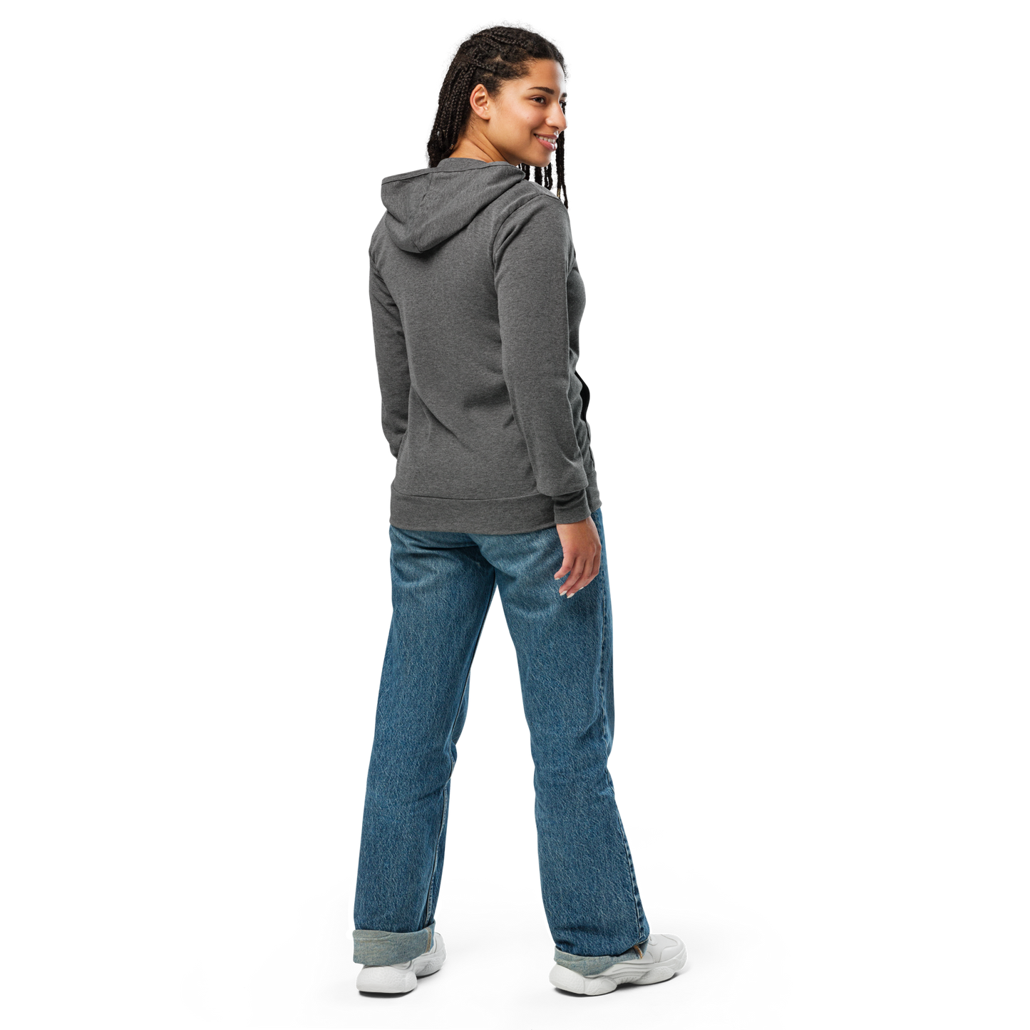 Notarat Unisex Stay strapped zip hoodie