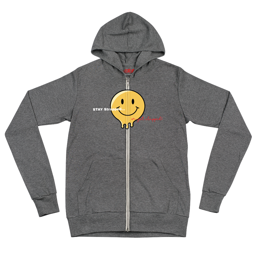 Notarat Unisex Stay strapped zip hoodie