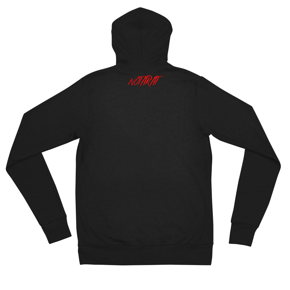 Notarat Unisex Stay strapped zip hoodie