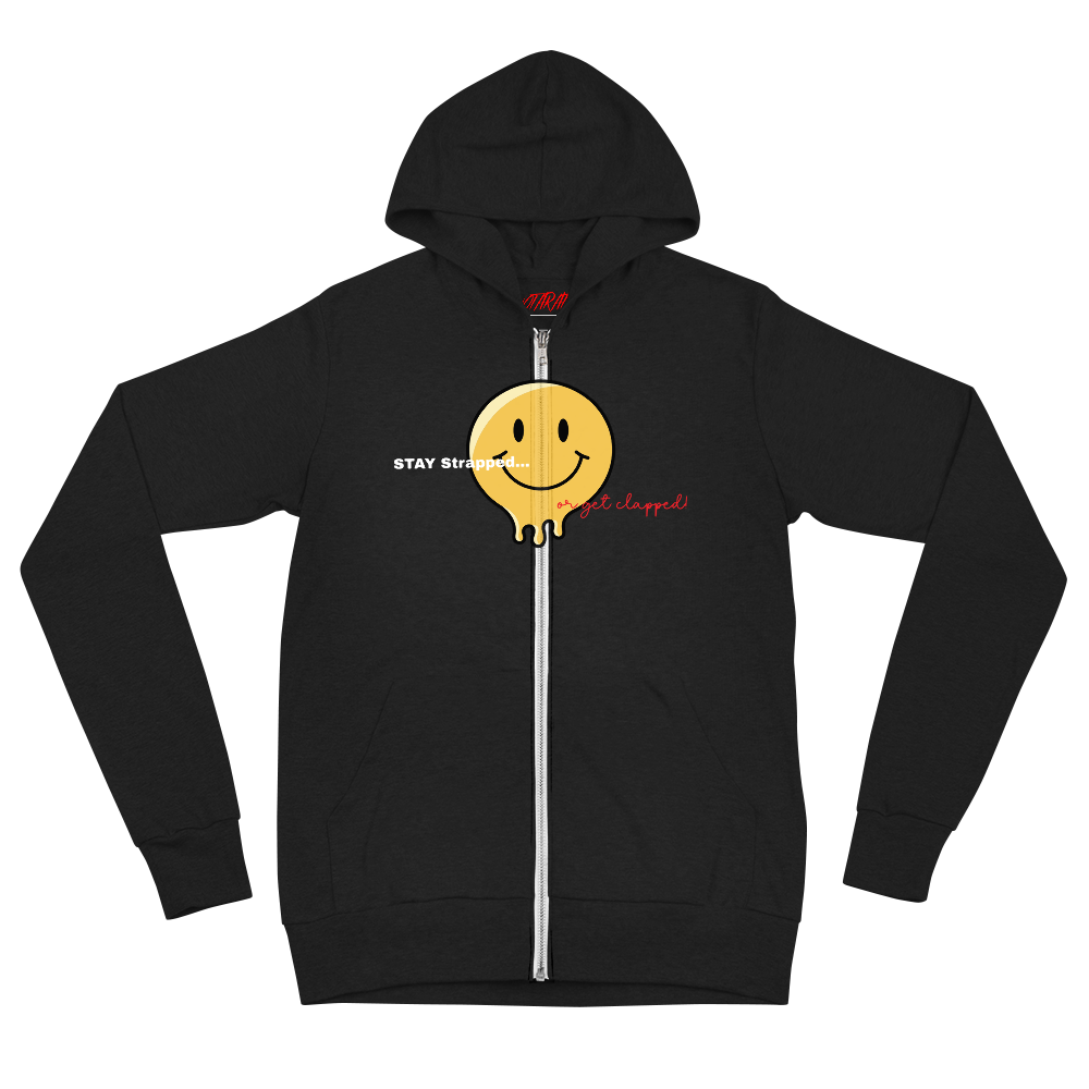 Notarat Unisex Stay strapped zip hoodie