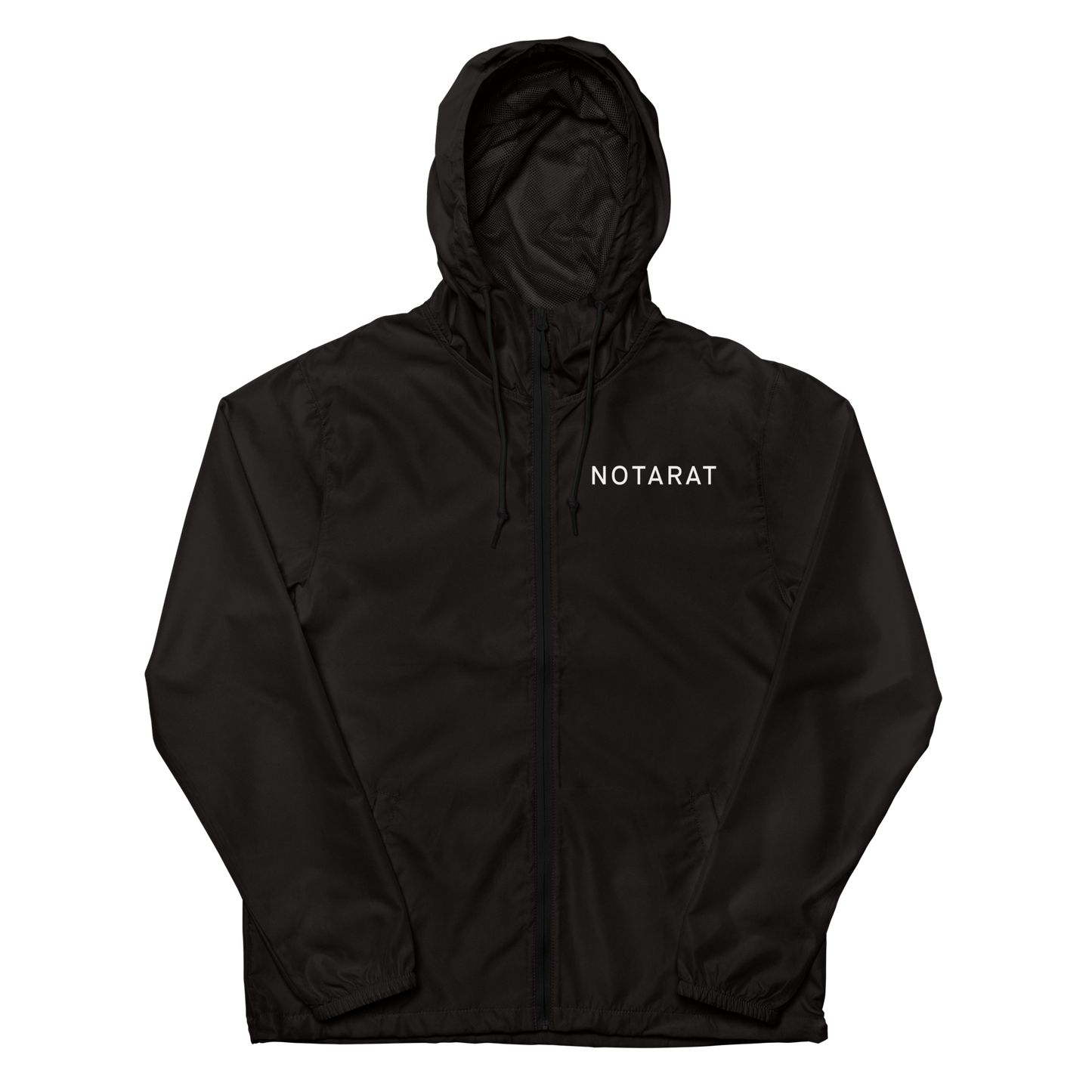 Unisex Notarat lightweight zip up windbreaker