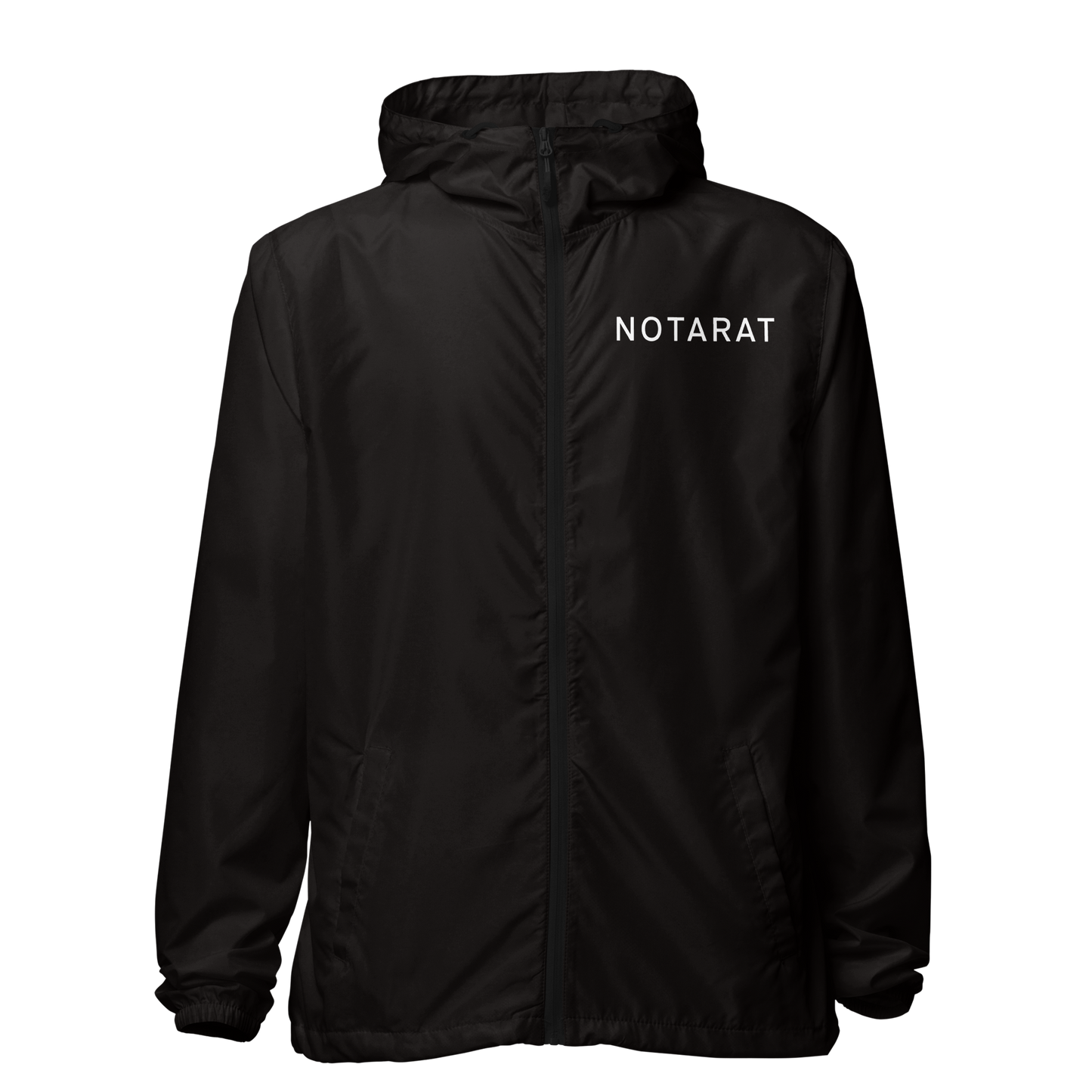 Unisex Notarat lightweight zip up windbreaker