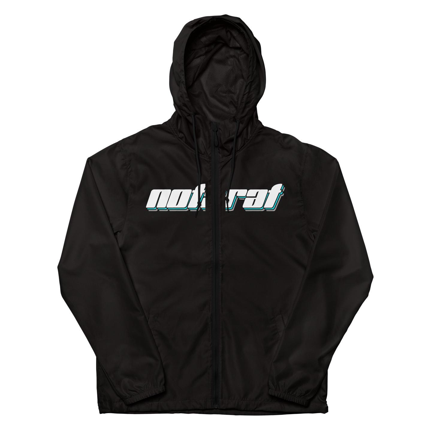 Notarat Unisex "CyberRat" zip up windbreaker.