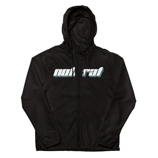 Notarat Unisex "CyberRat" zip up windbreaker.