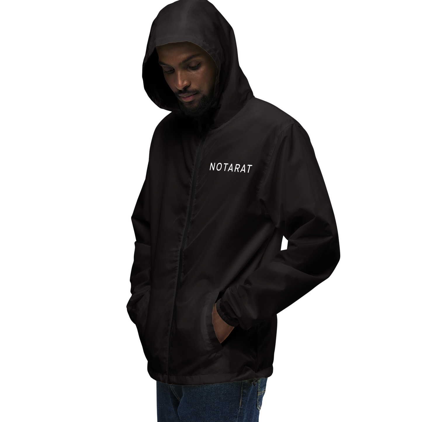 Unisex Notarat lightweight zip up windbreaker