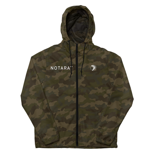 Notarat Unisex zip up windbreaker