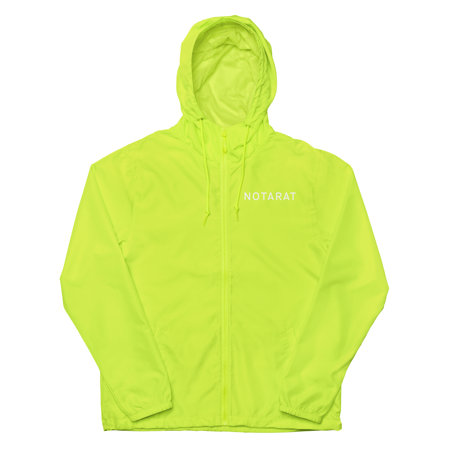 Unisex Notarat lightweight zip up windbreaker